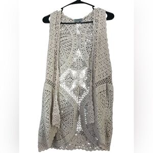 Joseph A. Cream Knit Vest